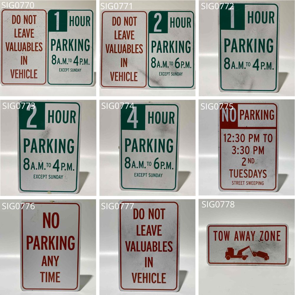 SIGN, Parking (Assorted)